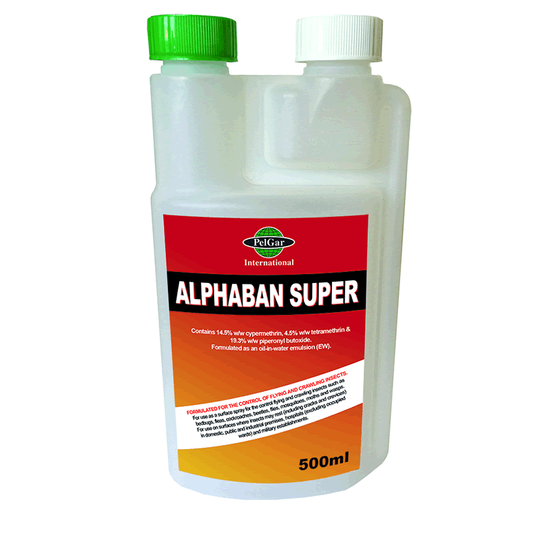 Alphaban Super - Cypermethrin Tetramethrin Piperonyl Butoxide